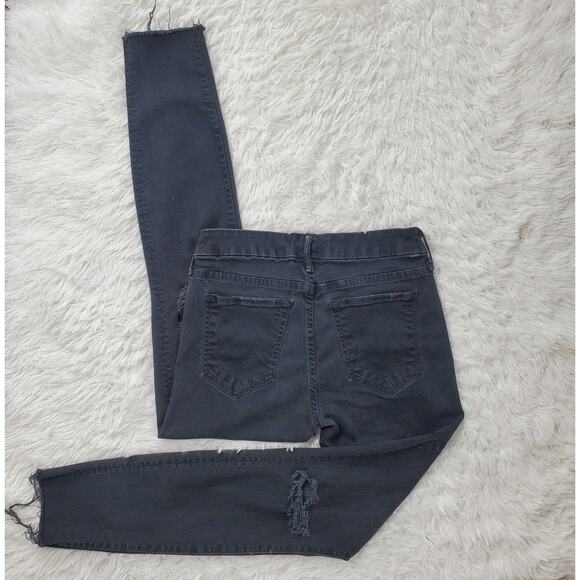 Mother The Looker Black Skinny Jeans 27 / 4 - Picture 11 of 12